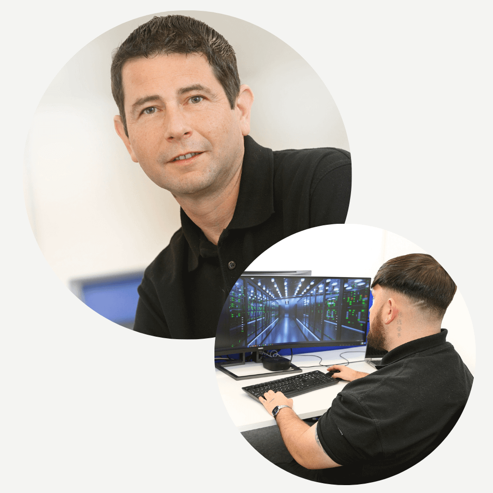 Mat and Sam at Commercial Networks