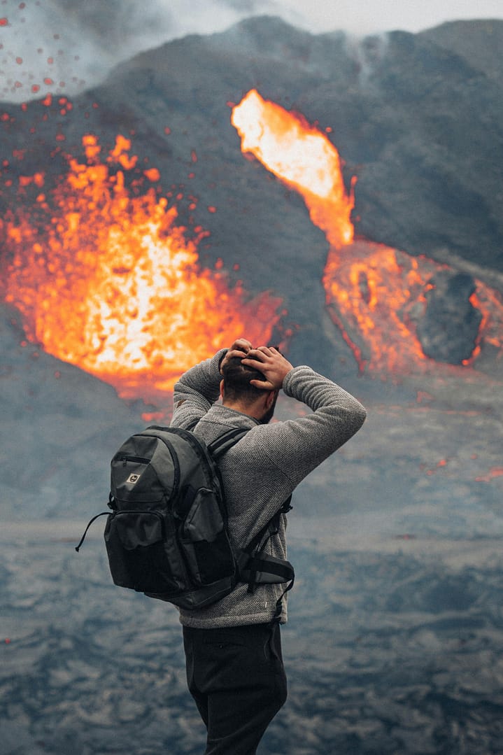 Business Continuity Planning volcano exploding