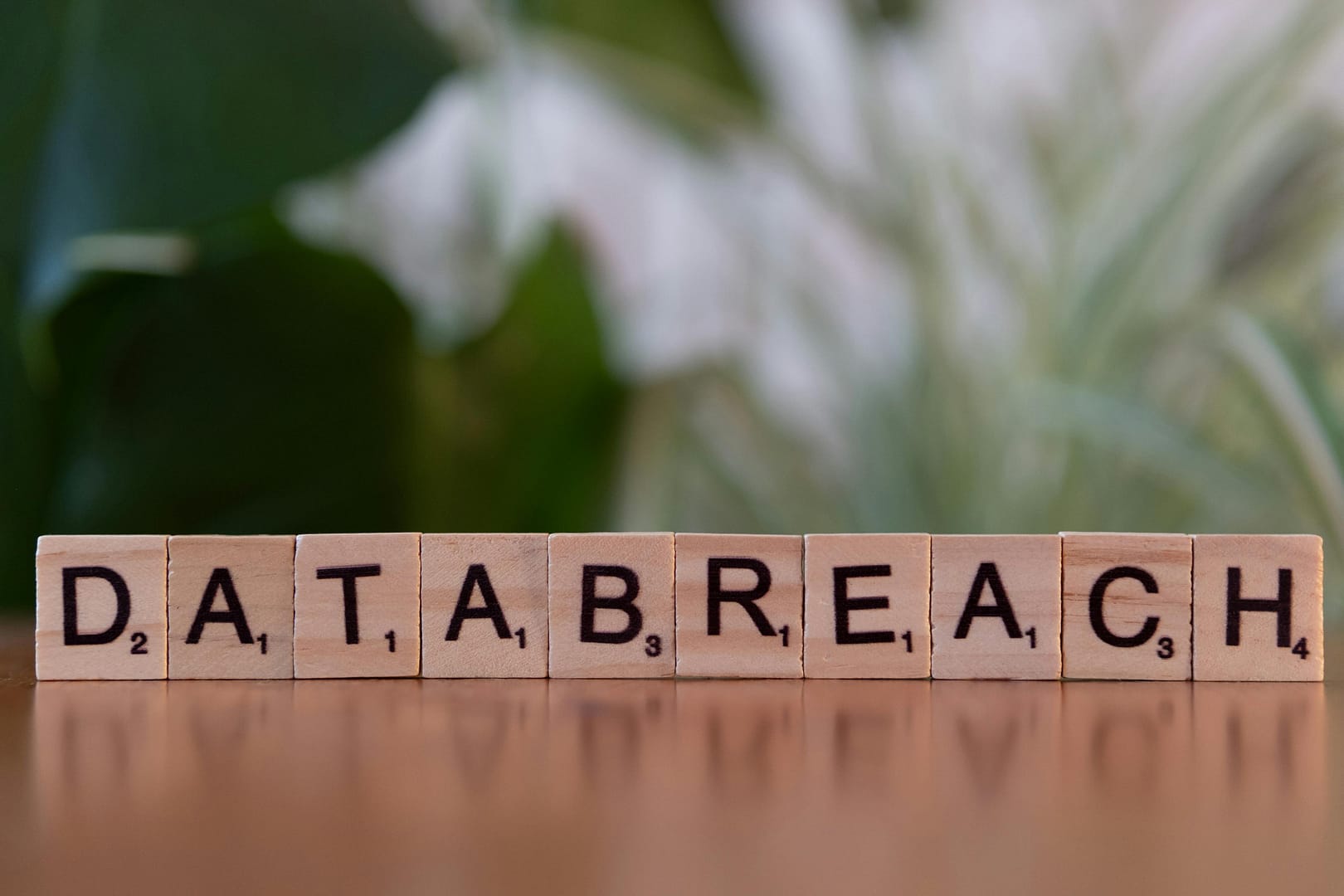 Commercial Networks image of Data Breach on Scrabble tiles for EDR