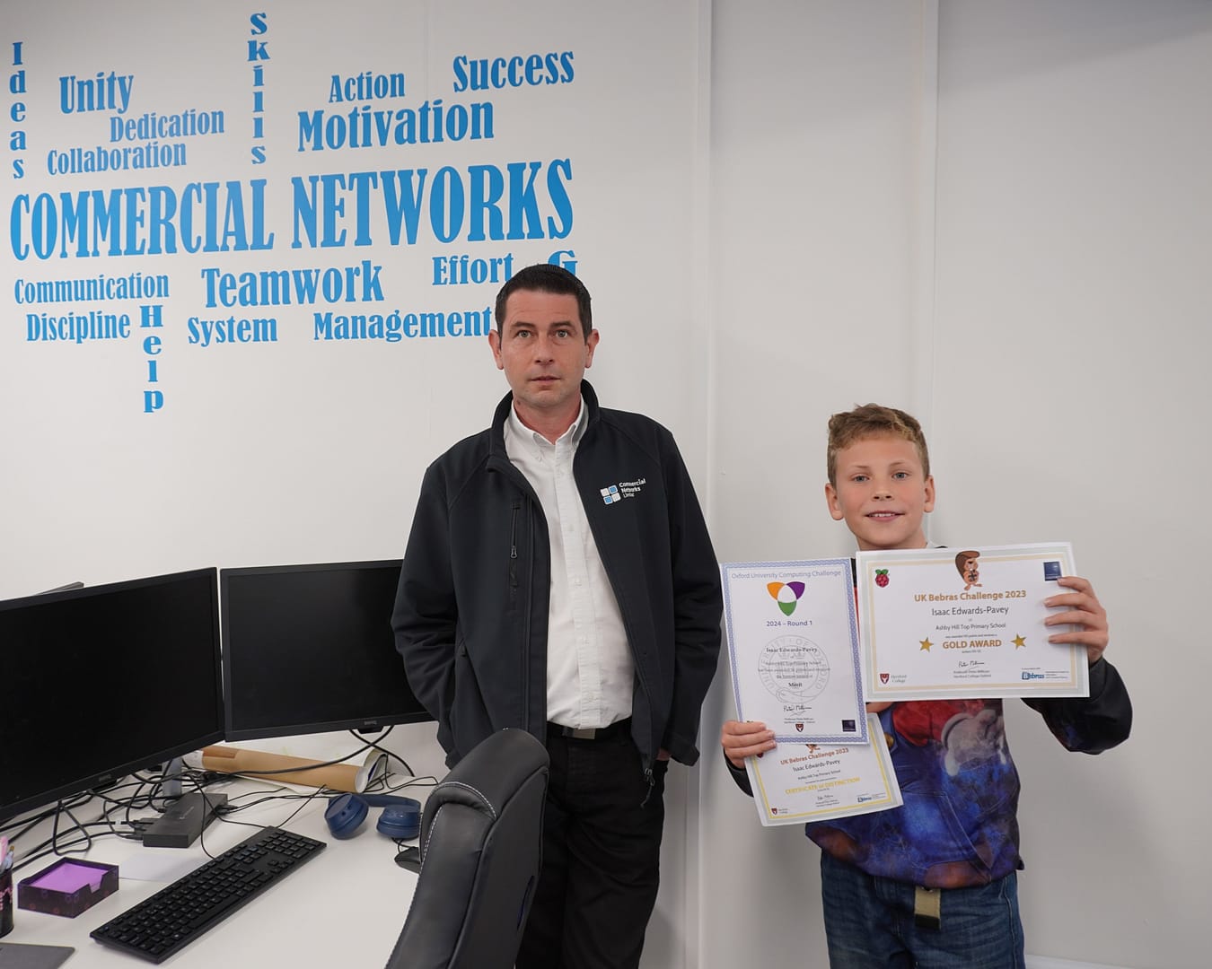 Nurturing the Future of IT: Isaac’s Inspiring Tech Journey 349 Mat and Isaac Future of IT