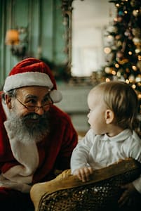 Christmas Opening Hours 2024 4 Commercial Networks Christmas Opening Hours, Santa with Baby