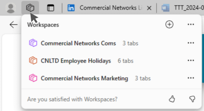 Unlocking Smarter Ways to Browse, Discover The Newest Microsoft Edge Features 1 The newest Microsoft edge feature illustrating microsoft workspaces